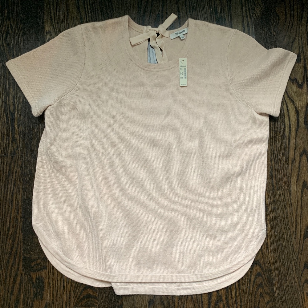 Madewell Short-Sleeve Sweater